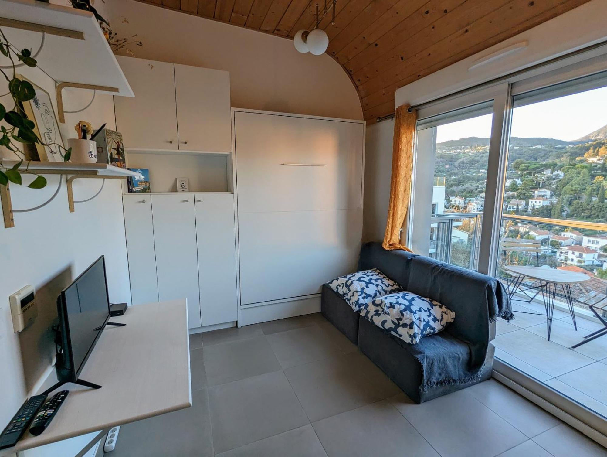 Studio Calme Avec Vue Degagee Nizza Exterior foto