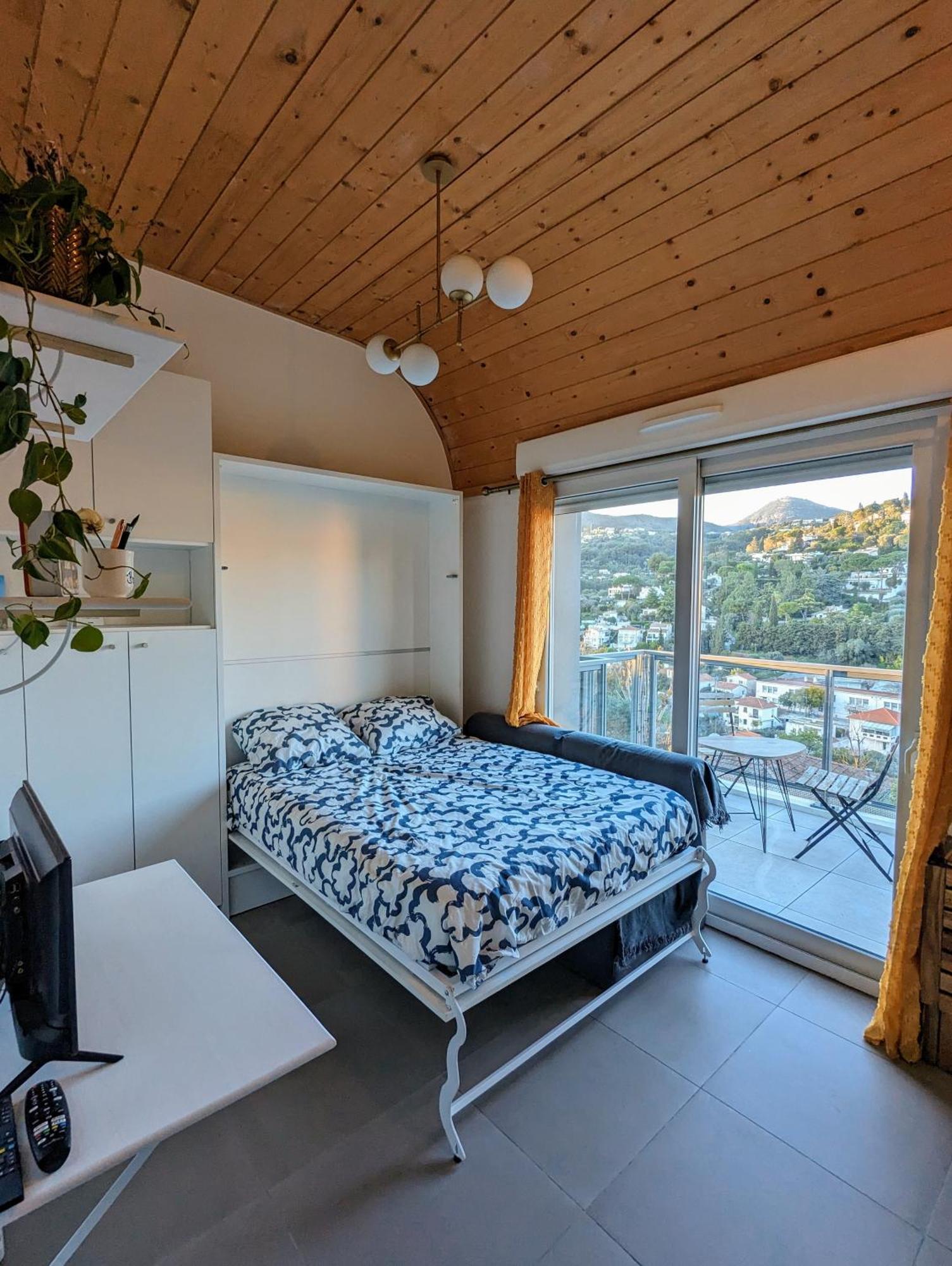 Studio Calme Avec Vue Degagee Nizza Exterior foto